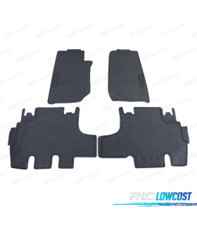 TAPIS EN CAOUTCHOUC JEEP WRANGLER JK 07-19 4 UNITÉS