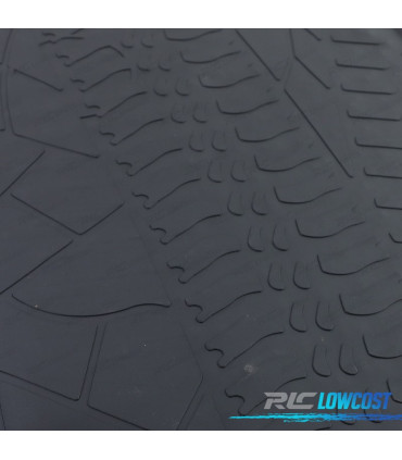 TAPIS EN CAOUTCHOUC JEEP WRANGLER JK 07-19 4 UNITÉS