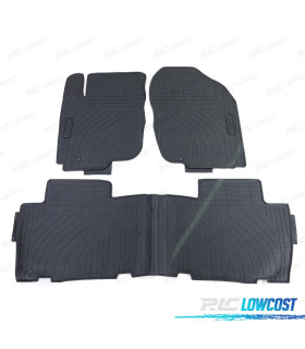 TAPIS EN CAOUTCHOUC TOYOTA RAV4 A3 05-13 3 UNITÉS