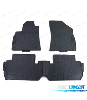 TAPIS EN CAOUTCHOUC PEUGEOT 3008 09- 3 UNITÉS