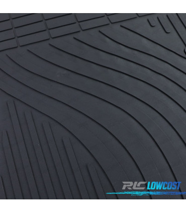 TAPIS EN CAOUTCHOUC MERCEDES CLASSE C W204 S204 11-14 4 UNITÉS