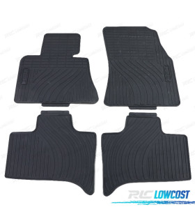 TAPIS EN CAOUTCHOUC BMW X5 E53 0-07 4 UNITÉS