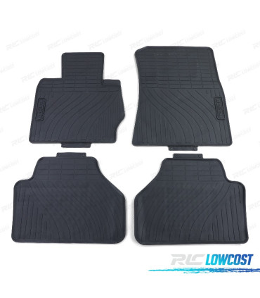 TAPIS EN CAOUTCHOUC BMW X3 F25 12-17 4 UNITÉS