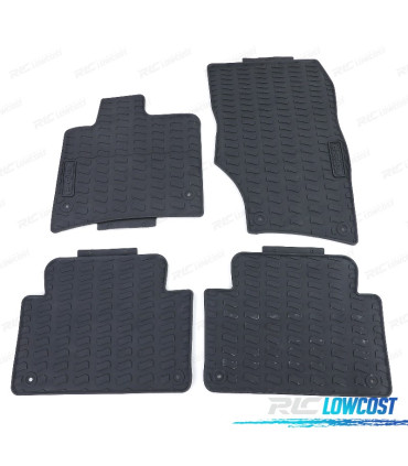 TAPIS EN CAOUTCHOUC AUDI Q7 4LB 06-15 4 UNITÉS