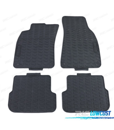 TAPIS EN CAOUTCHOUC AUDI A6 4F C6 05-11 4 UNITÉS