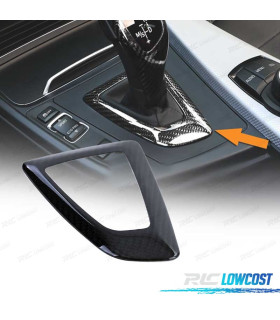 CACHE DE SÉLECTEUR VITESSE BMW F20 F21 F22 F23 F30 F31 F32 F33 AUTOMATIQUE CARBONE