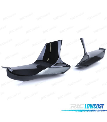 SPLITTERS PARE CHOCS BMW G30 G31 17-19 LOOK M5 NOIR BRILLANT