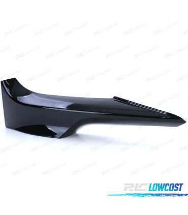 SPLITTERS PARE-CHOCS BMW E92 E93 06-10 LOOK M NOIR BRILLANT