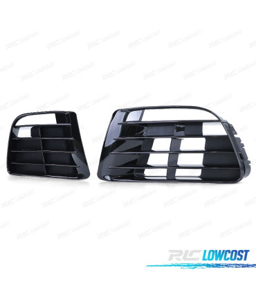 GRILLES VOLKSWAGEN VW GOLF 6 09-12 LOOK R20 NOIR BRILLANT