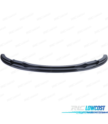 SPOILER LAME AVANT BMW E92 E93 06-10 LOOK M NOIR BRILLANT