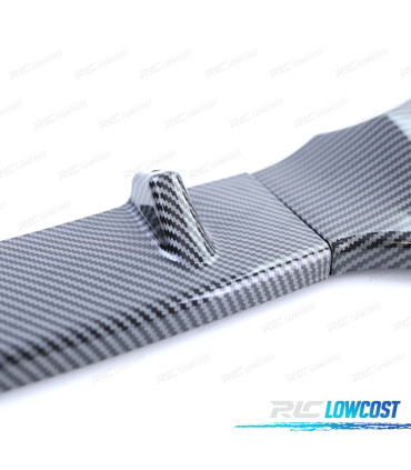 SPOILER LAME AVANT VOLKSWAGEN VW GOLF 6 5K1 08-12 CARBONE