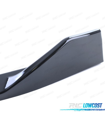 LÈVRE DE SPOILER VOLKSWAGEN VW GOLF 6 08-12 LOOK PERFORMANCE NOIR BRILLANT