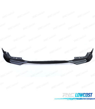 SPOILER LAME AVANT BMW G20 G21 18- LOOK M PERFORMANCE NOIR BRILLANT