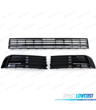 CALANDRES VOLKSWAGEN VW T6 MULTIVAN 15-19 SANS ACC NOIR BRILLANT