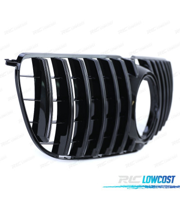 CALANDRE MERCEDES GLS X166 15-19 NOIR BRILLANT LOOK AMG GT