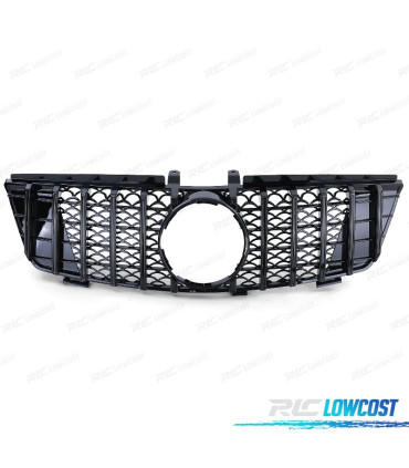 CALANDRE MERCEDES M ML W164 05-08 NOIR BRILLANT LOOK AMG