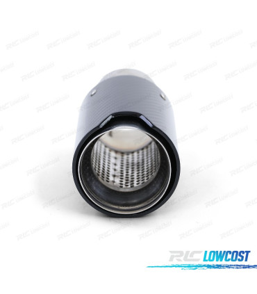 EMBOUT D'ÉCHAPPEMENT MODÈLES BMW LOOK M CARBONE