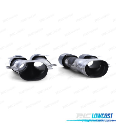 EMBOUT D'ÉCHAPPEMENTMB CLASSE E W213 16-19 LOOK AMG E53 NOIR