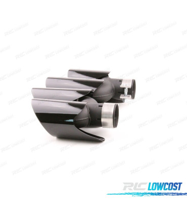 EMBOUT D'ÉCHAPPEMENT PORSCHE MACAN 95B 14-17 LOOK GTS NOIR