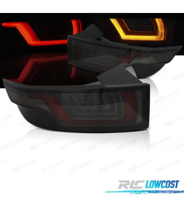 FEUX ARRIÈRE RANGE ROVER EVOQUE CLIGNOTANTS LED DYNAMIQUES FUMÉ