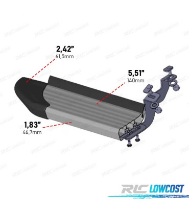 MARCHEPIEDS VOLVO XC90 15- ACIER