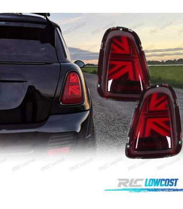 FEUX ARRIÈRE LED MINI COOPER R56 R57 07-14 ROUGE