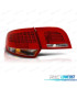FEUX ARRIÈRE AUDI A3 8PA SPORTBACK 04-08 LED ROUGE CHROME
