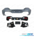 PARE CHOCS ARRIÈRE BMW F20 F21 LCI 15-19 LOOK M PDC SORTIE DOUBLE GAUCHE