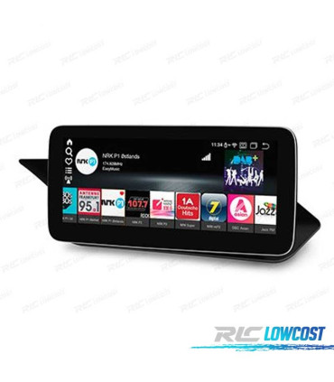 AUTORADIO GPS ANDROID 10 POUR MERCEDES CLASSE E W212 S212 09 13 NTG 4.0