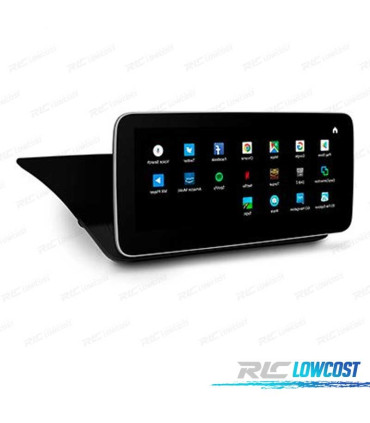 AUTORADIO GPS ANDROID 10 POUR MERCEDES CLASSE E W212 S212 09 13 NTG 4.0
