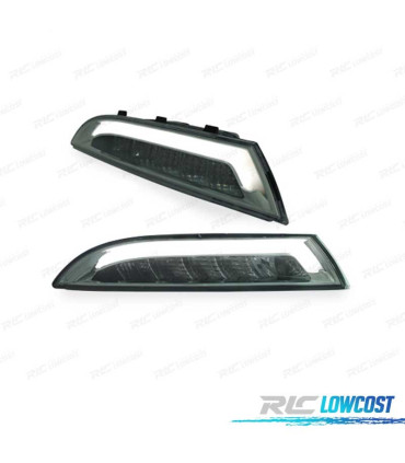 MODULES AVANT VOLKSWAGEN VW SCIROCCO III 08-14 CARDNA LED CLIGNOTANTS DYNAMIQUES FUMÉ