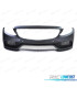 PARE CHOCS FRONTAL MERCEDES W205 14-18 PDC LOOK AMG C63 NOIR