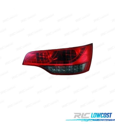 FEUX ARRIÈRE POUR AUDI Q7 06-09 LED ROUGE FUMÉ