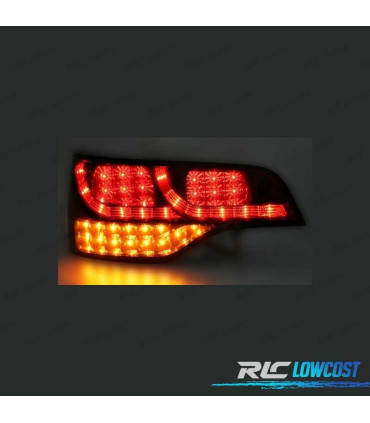 FEUX ARRIÈRE POUR AUDI Q7 06-09 LED ROUGE FUMÉ
