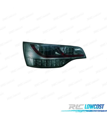 FEUX ARRIÈRE POUR AUDI Q7 06-09 LED FOND CHROMÉ