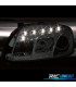 PHARES VOLKSWAGEN VW TOURAN 03-06 DAYLIGHT FOND CHROMÉ