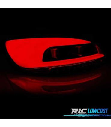 FEUX ARRIÈRE POUR VOLKSWAGEN VW SCIROCCO LED BAR CARDNA LIGHT 08-14 ROUGE FUMÉ