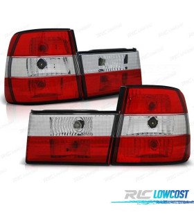 FEUX ARRIÈRE BMW E34 88-95 ROUGE CHROMÉ