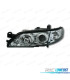 PHARES POUR OPEL VECTRA B 96-98 ANGEL EYES FOND CHROMÉ