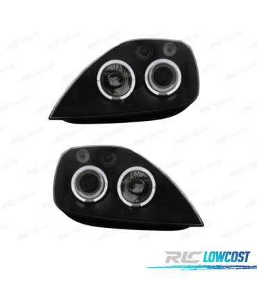 PHARES FORD FIESTA 02-08 ANGEL EYES FOND NOIR