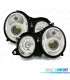 PHARES POUR MERCEDES CLASSE CLK W208 98-02ANGEL EYES FOND CHROMÉ