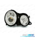 PHARES POUR MERCEDES CLASSE CLK W208 98-02ANGEL EYES FOND CHROMÉ