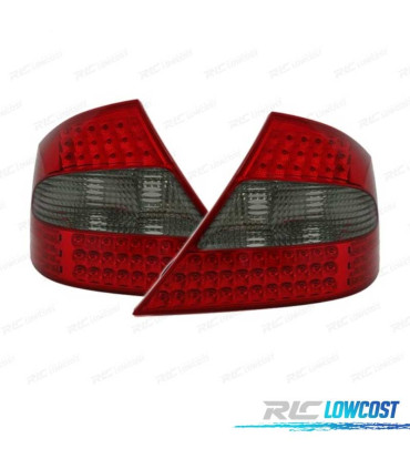 FEUX ARRIÈRE POUR MERCEDES CLK W209 05-10 LED ROUGE FUMÉ