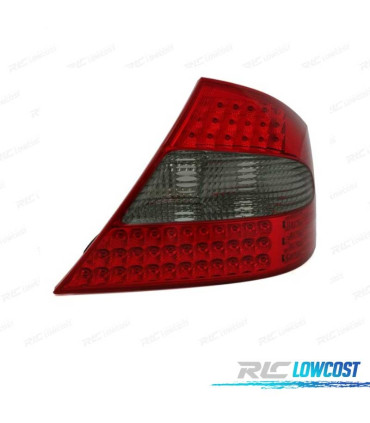 FEUX ARRIÈRE POUR MERCEDES CLK W209 05-10 LED ROUGE FUMÉ