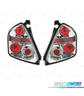 FEUX ARRIÈRE FIAT STILO 01-08 FOND CHROMÉ