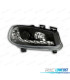 PHARES RENAULT MEGANE 02-05 DAYLIGHT LED FOND NOIR