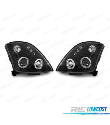 PHARES SUZUKI SWIFT 05-10 ANGEL EYES FOND NOIR