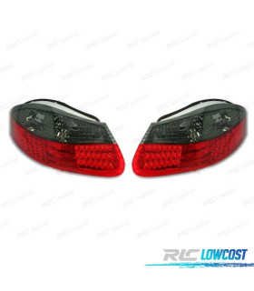 FEUX ARRIÈRE PORSCHE BOXSTER 986 96-04 LED ROUGE FUMÉ