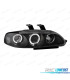 PHARES HONDA CIVIC 92-95 ANGEL EYES FOND NOIR