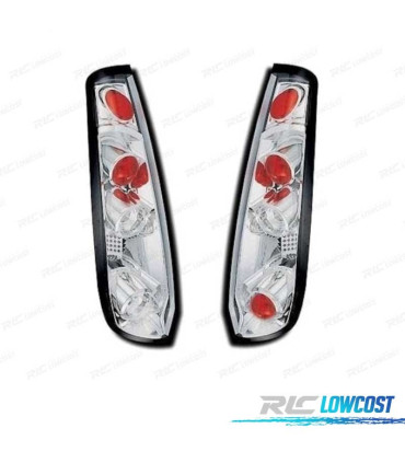 FEUX ARRIÈRE FORD FIESTA 02-08 CHROMÉ
